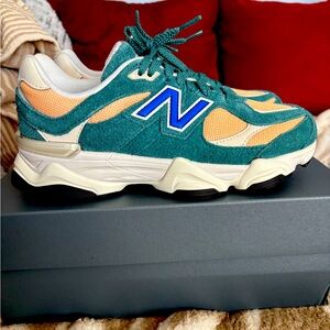 New Balance 9060 TEAL & PEACH | US KIDS 7 | US W 8.5 | EU 40
